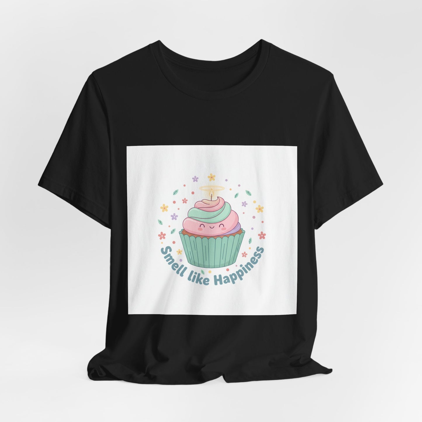 Smell Like Happiness cupcake tee | Calm Collective Club