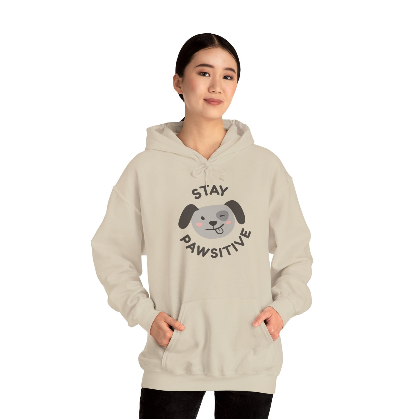 Stay Pawsitive Hoodie | Calm Collective Club