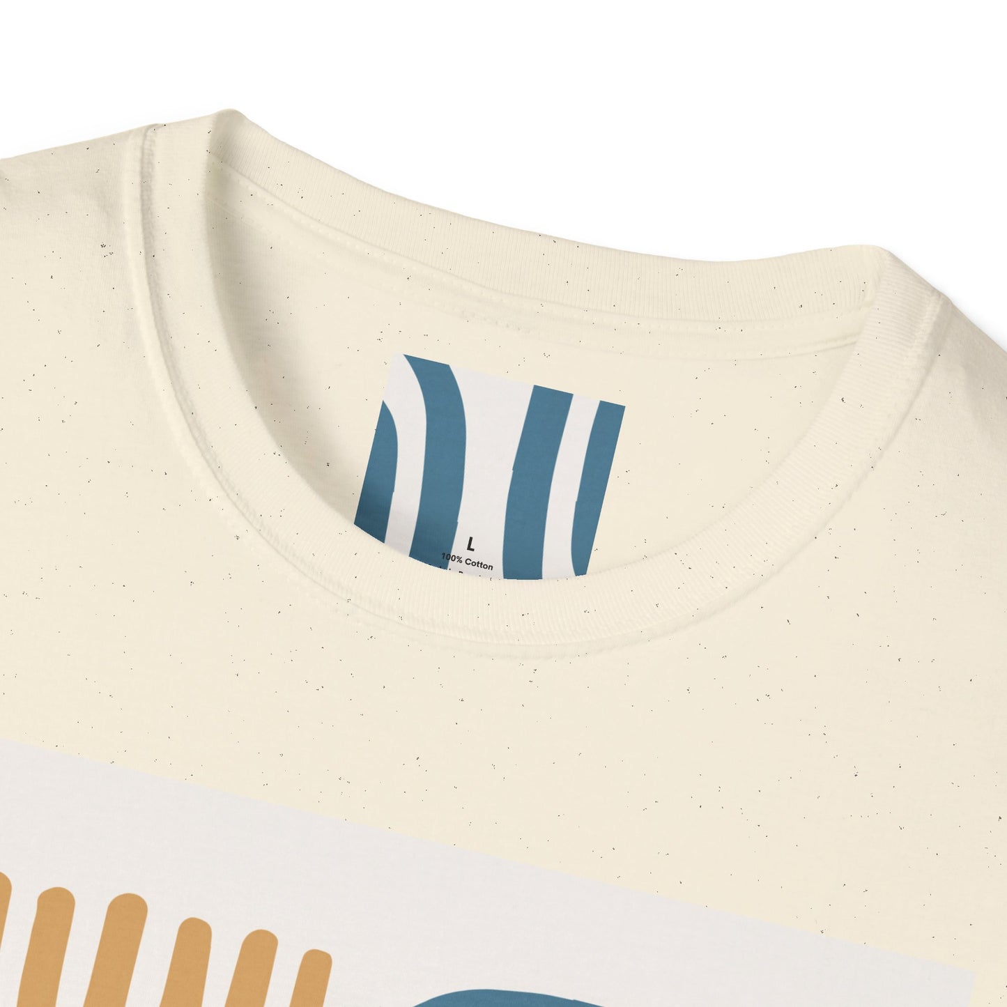 Retro Abstract Arches T-Shirt — Minimal Boho Graphic Tee
