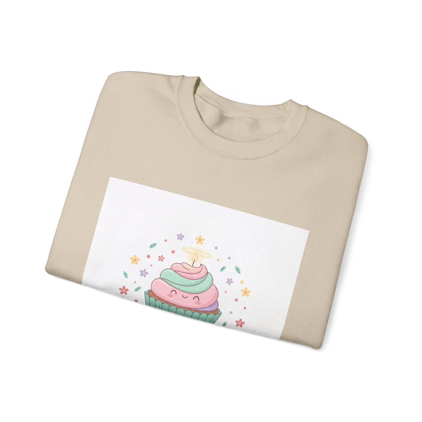 Smell Like Happiness cupcake sweatshirt