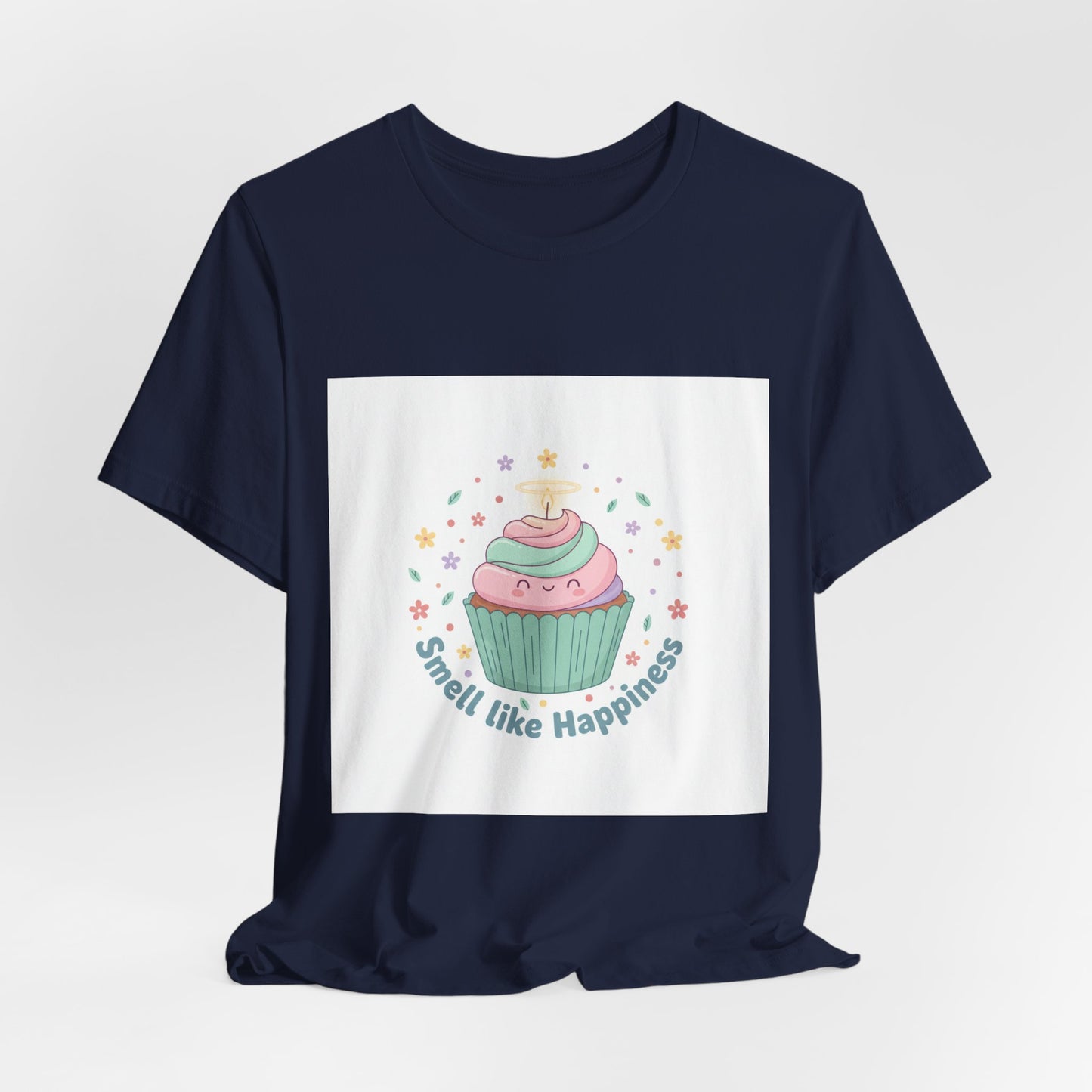 Smell Like Happiness cupcake tee | Calm Collective Club