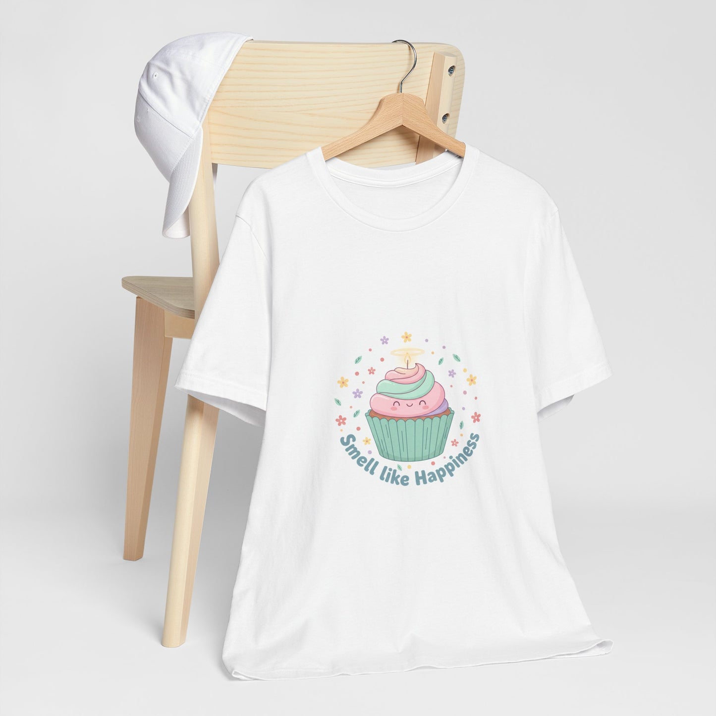 Smell Like Happiness cupcake tee | Calm Collective Club