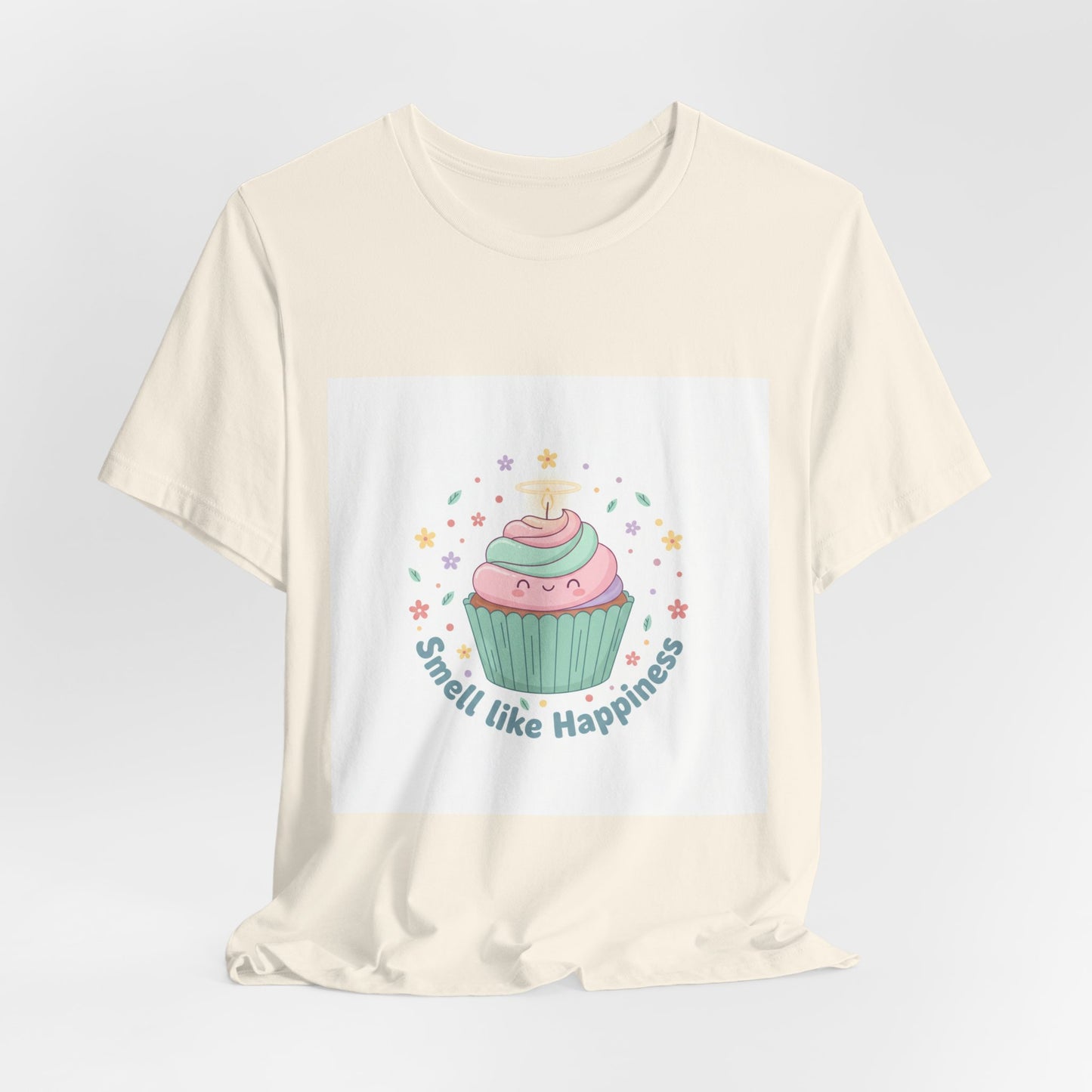 Smell Like Happiness cupcake tee | Calm Collective Club