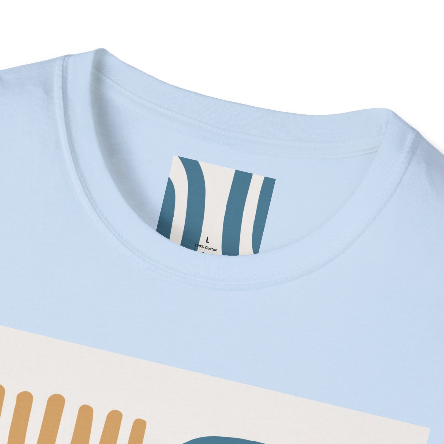 Retro Abstract Arches T-Shirt — Minimal Boho Graphic Tee