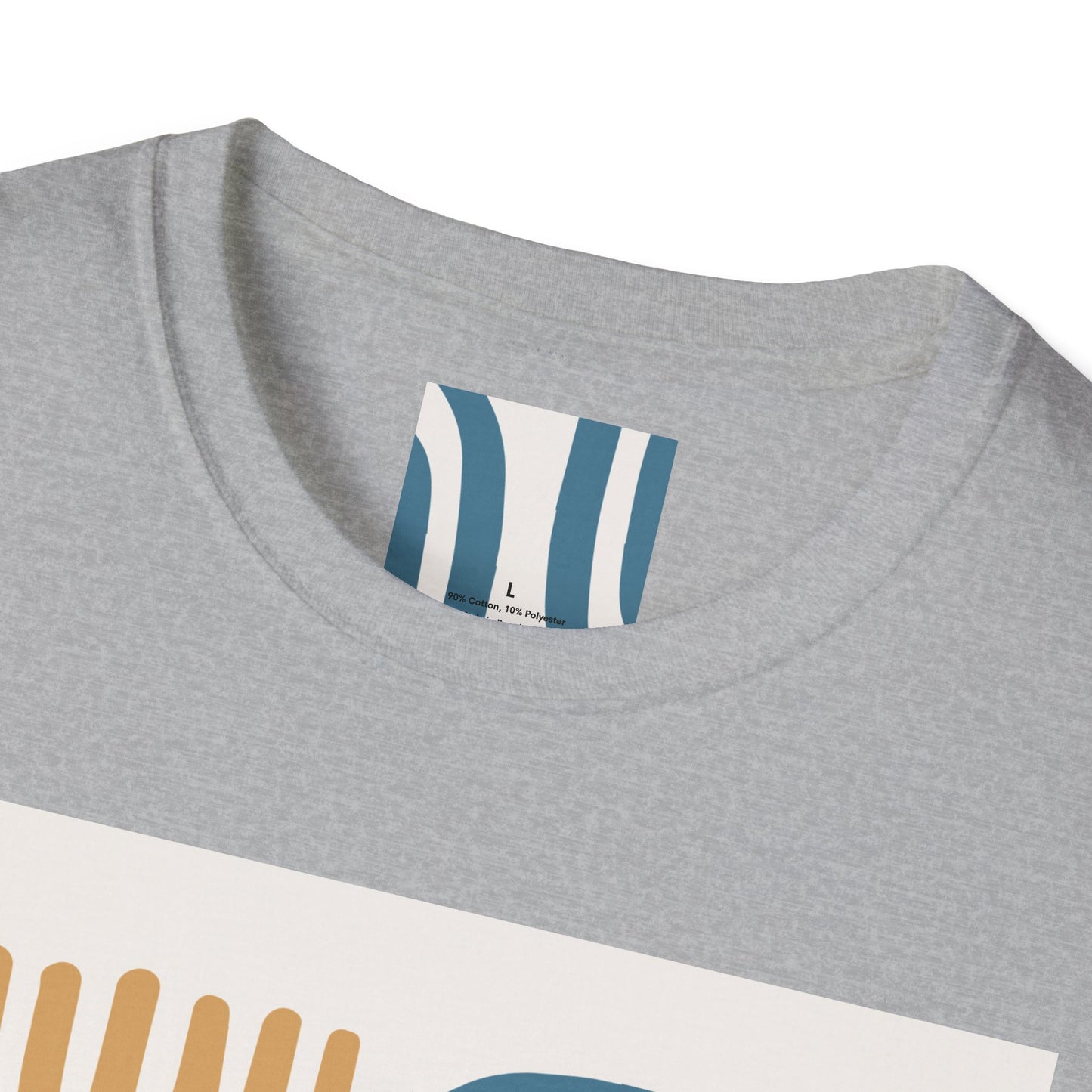 Retro Abstract Arches T-Shirt — Minimal Boho Graphic Tee