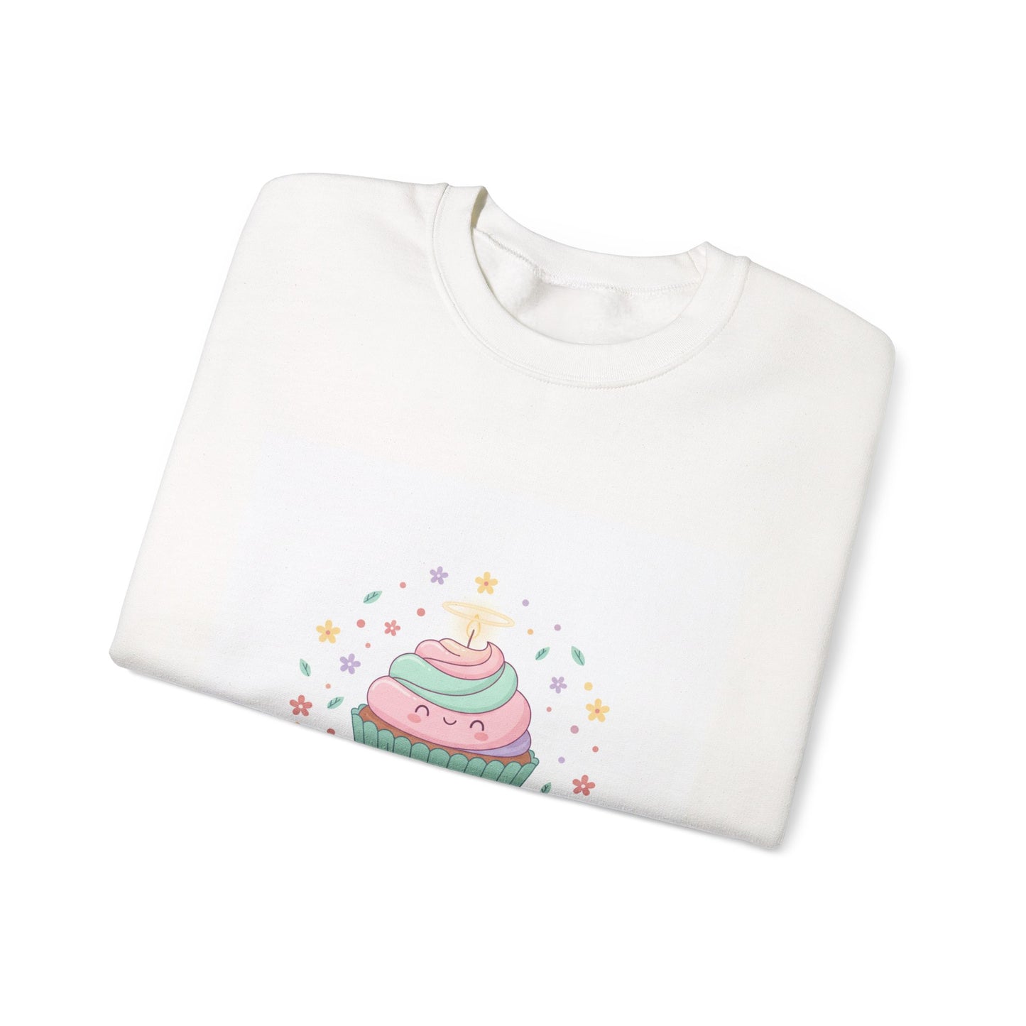 Smell Like Happiness cupcake sweatshirt