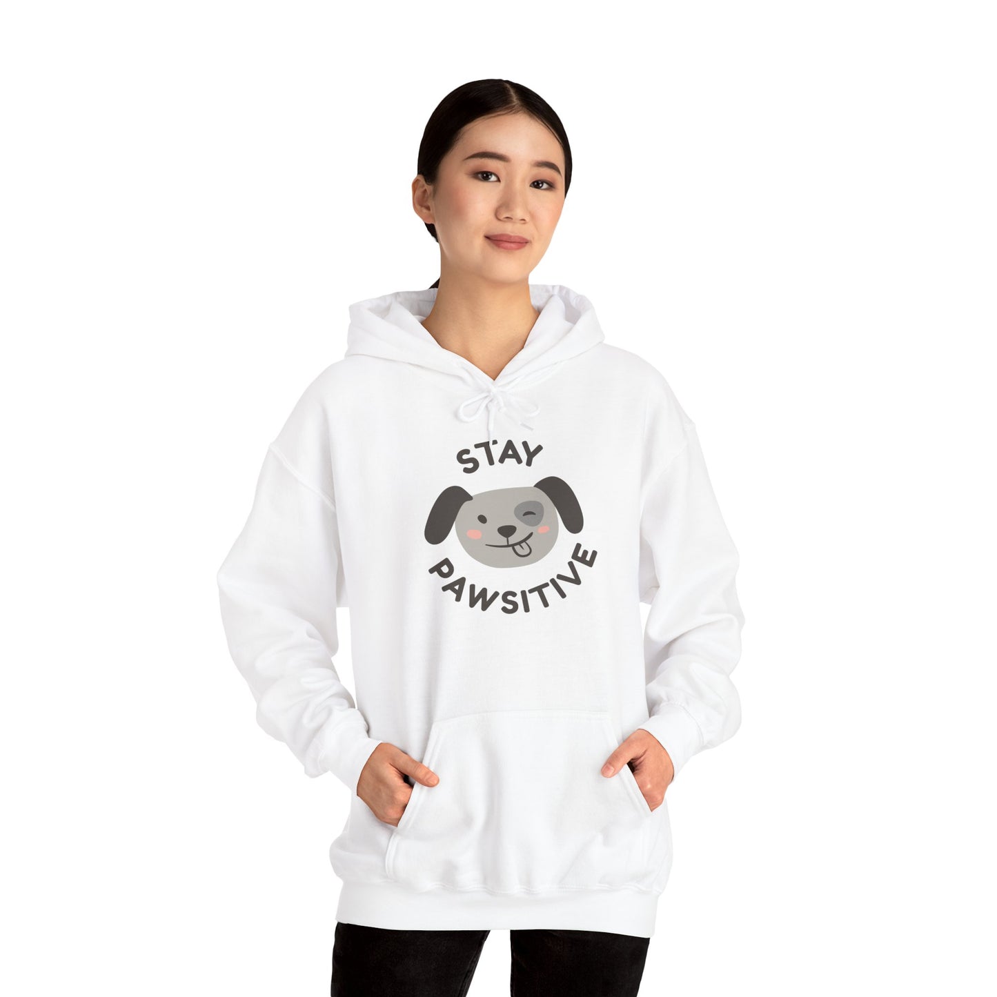Stay Pawsitive Hoodie | Calm Collective Club