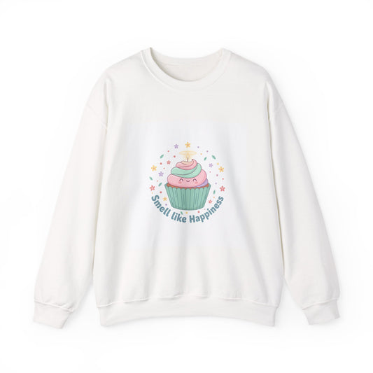 Smell Like Happiness cupcake sweatshirt