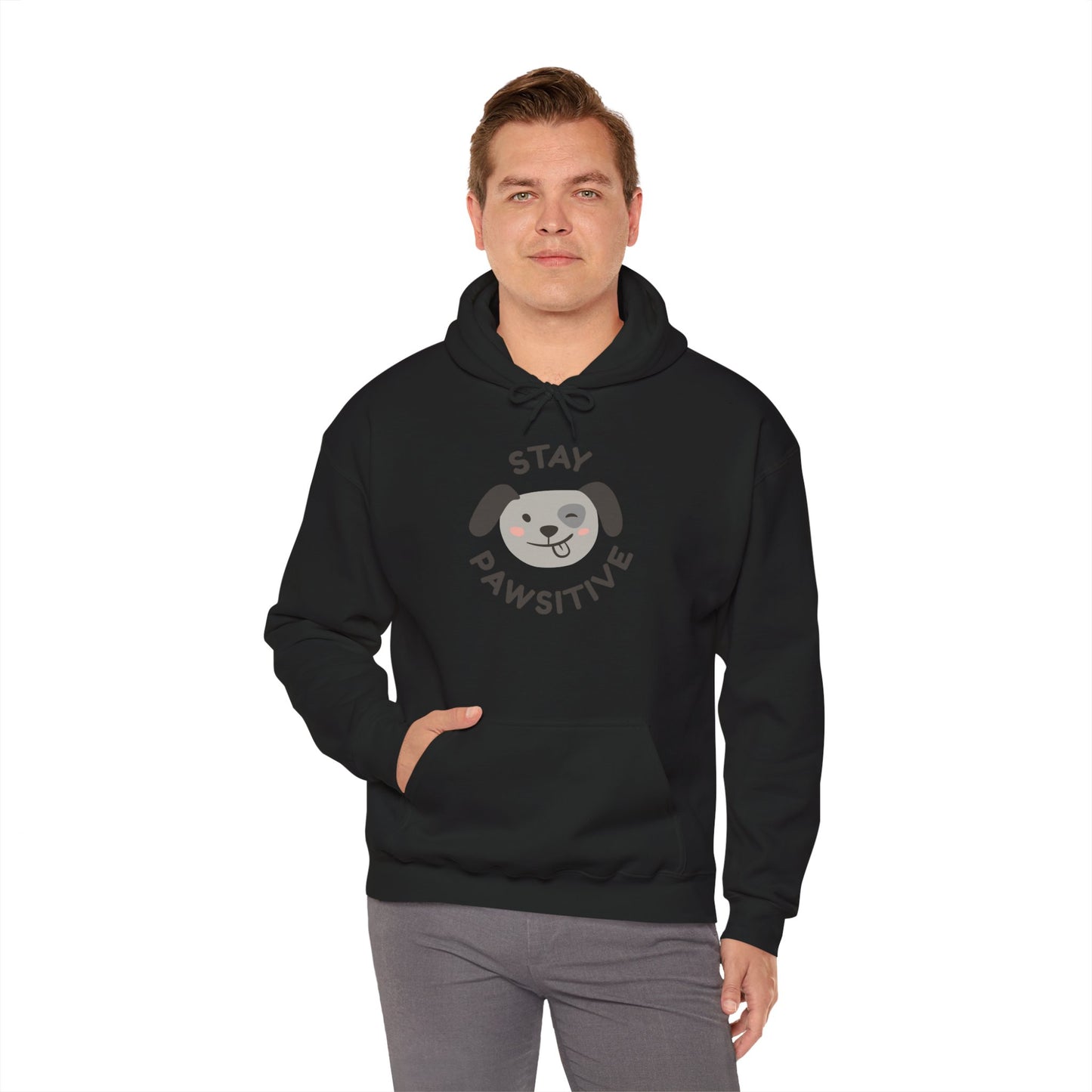 Stay Pawsitive Hoodie | Calm Collective Club