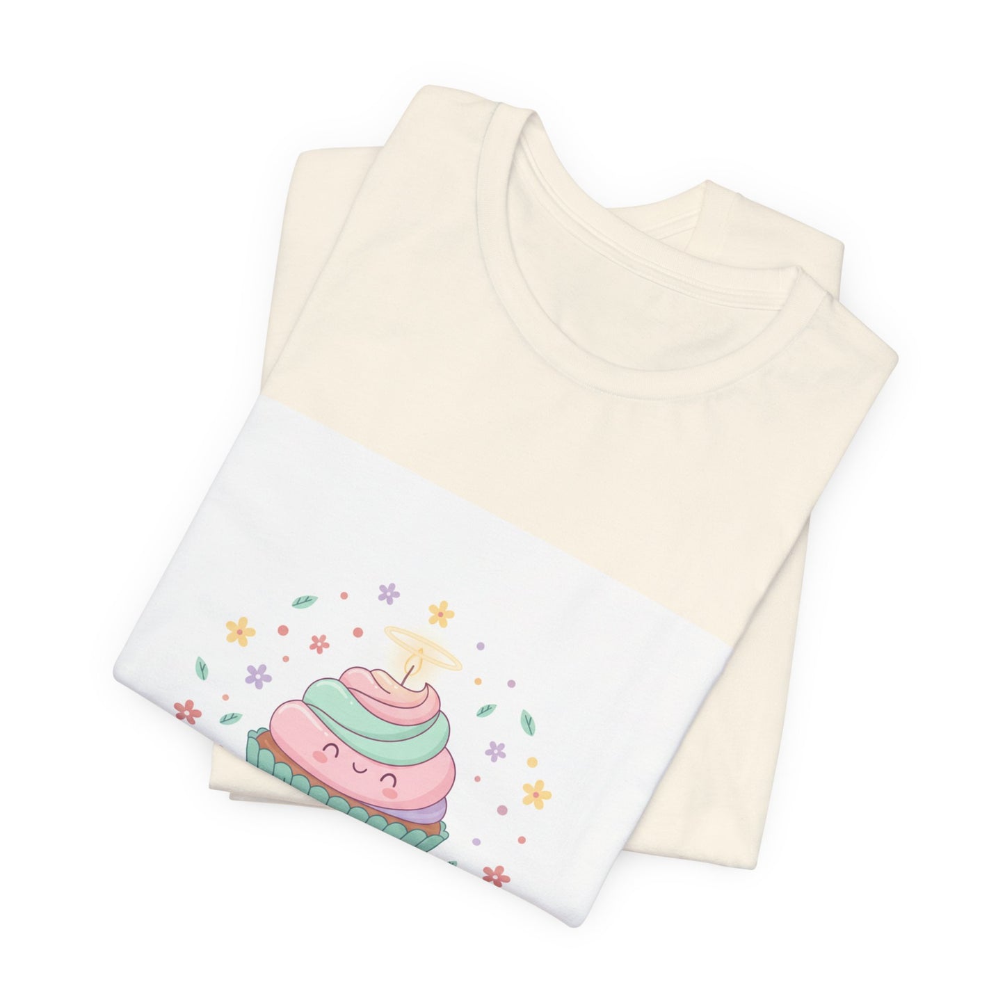 Smell Like Happiness cupcake tee | Calm Collective Club