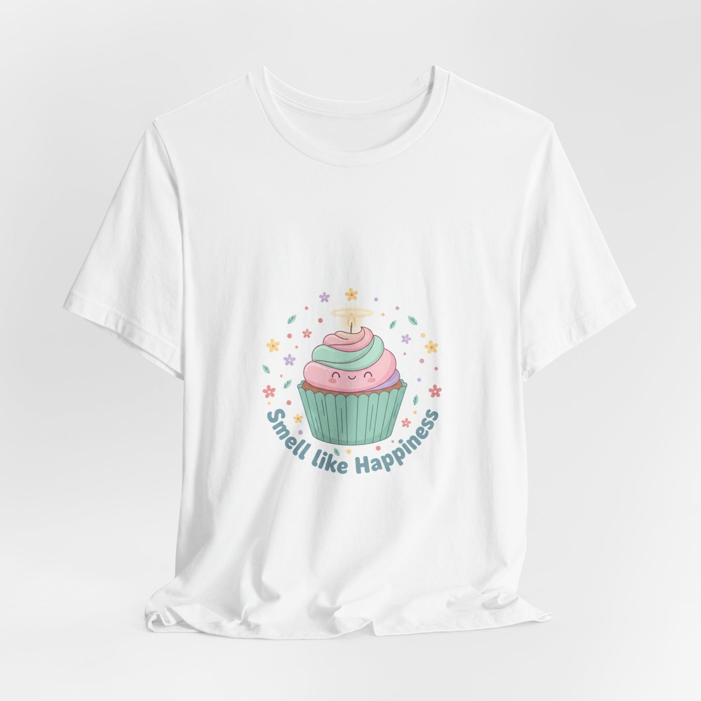 Smell Like Happiness cupcake tee | Calm Collective Club