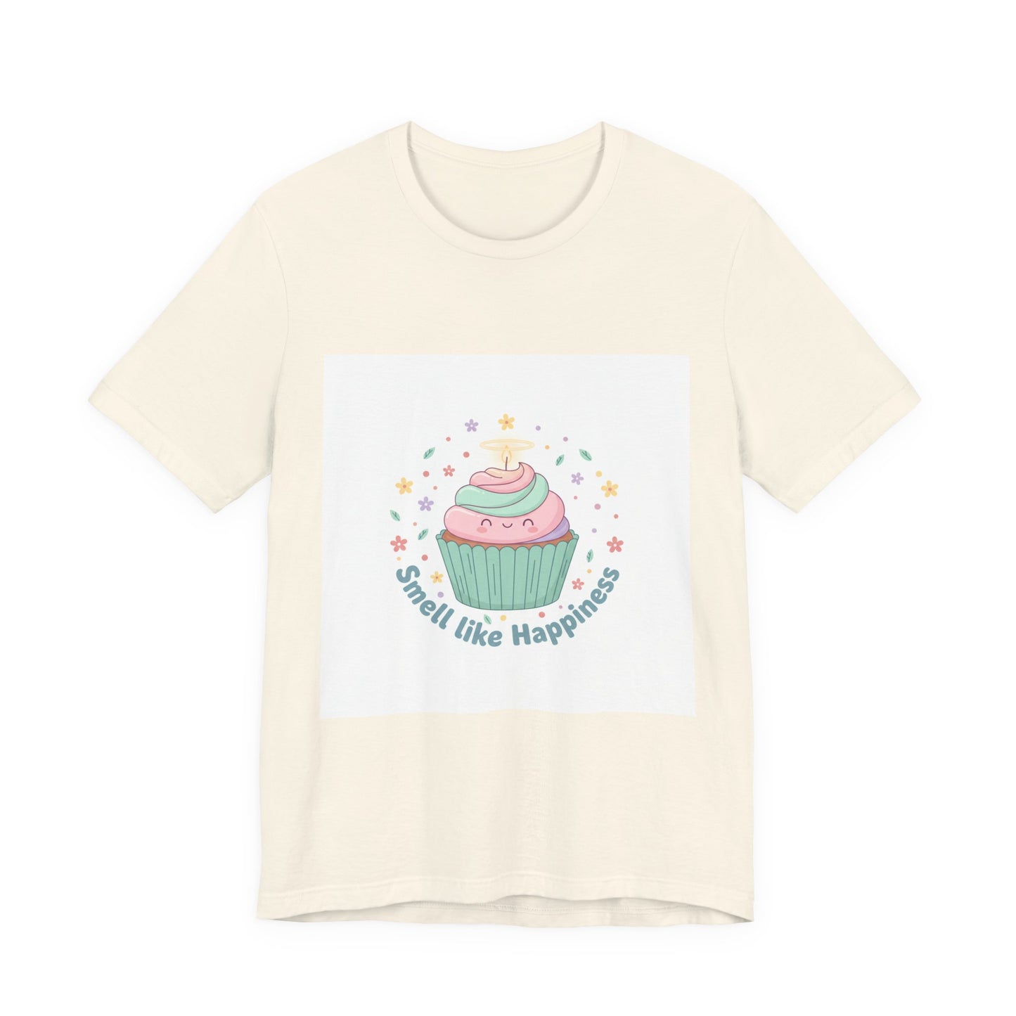 Smell Like Happiness cupcake tee | Calm Collective Club