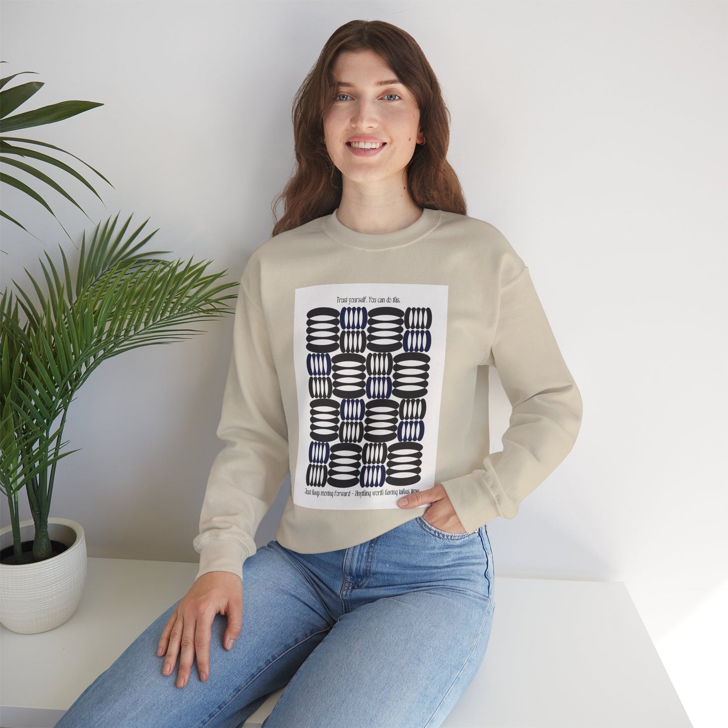 Trust the Process Crewneck Sweatshirt | Calm Collective Club