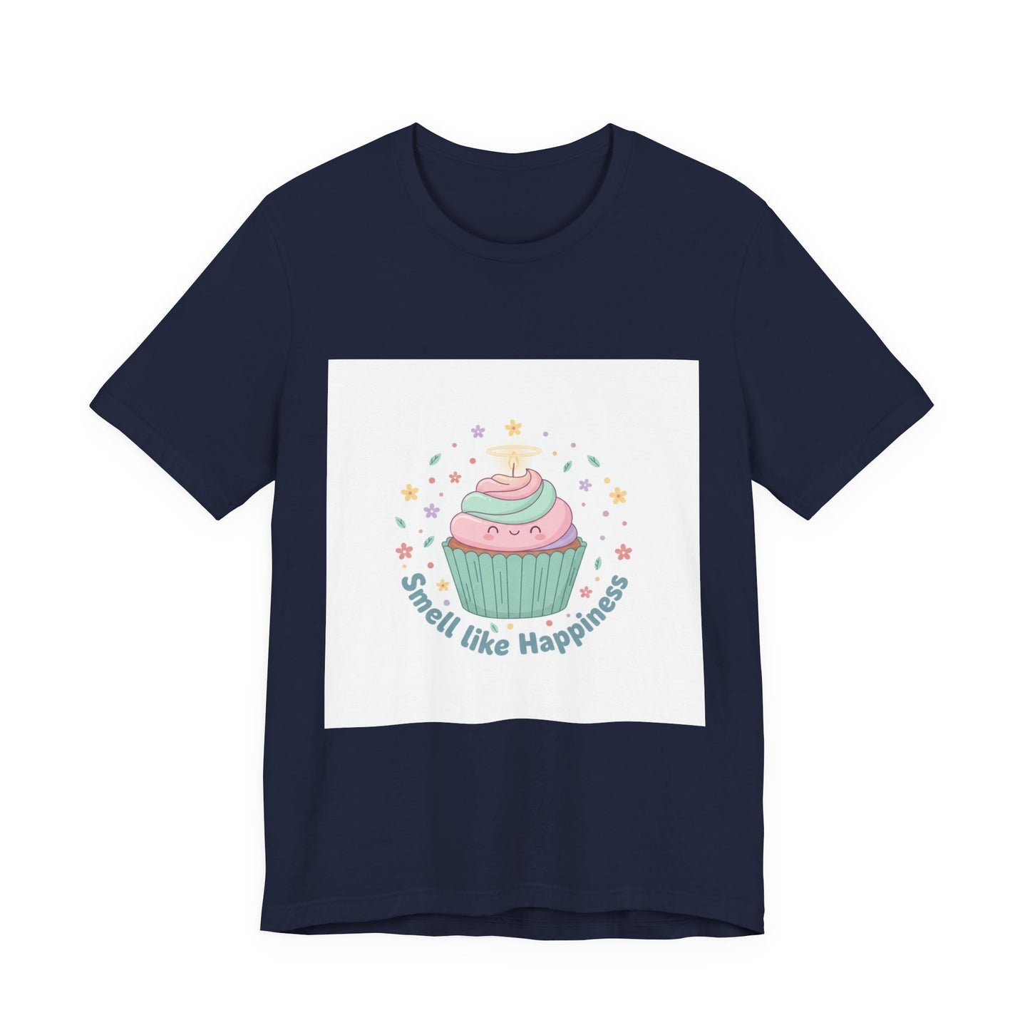 Smell Like Happiness cupcake tee | Calm Collective Club